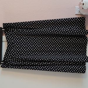 Lands End Fit and Flare Midi Skirt